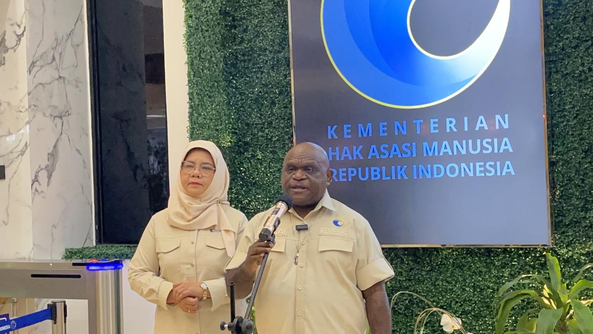 Menteri HAM Soroti Kasus Siswa Meninggal karena Tak Mampu Beli Perlengkapan