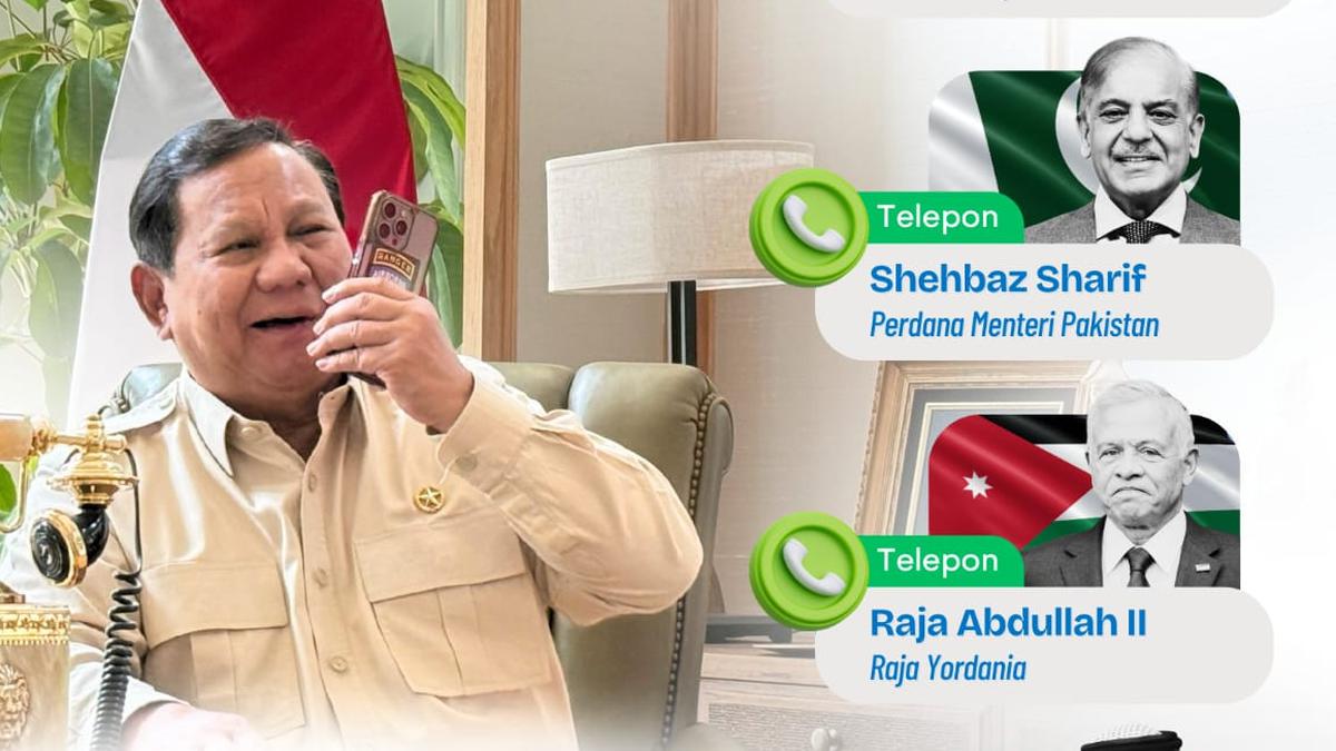 Prabowo Sapa Pemimpin Negara Muslim dalam Rangkaian Idul Fitri